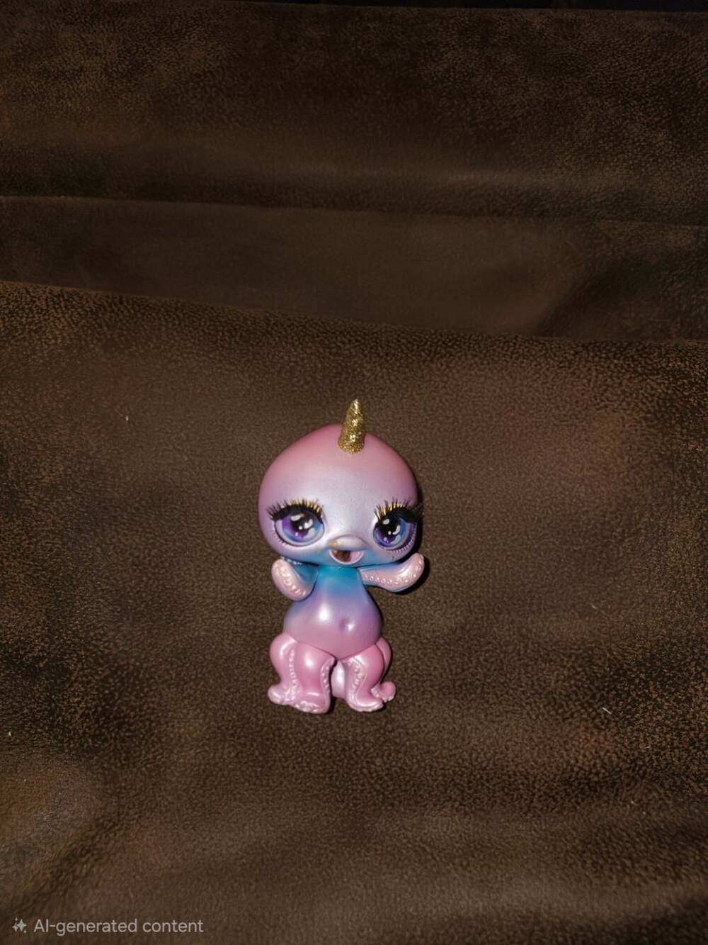 Poopsie Sparkly Critters Ocho Kraken Octopus Unicorn Figure